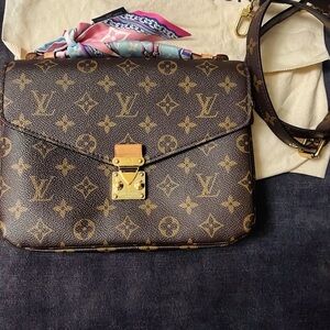 Louis Vuitton Brown Monogram Crossbody Bag